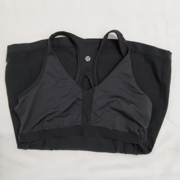 Lululemon Racerback  Tank Black Size M - Picture 5 of 9